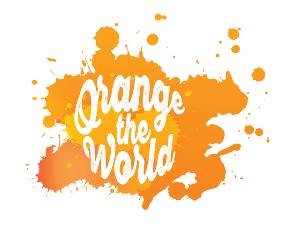 Orange the World -kampanjan oranssi logo